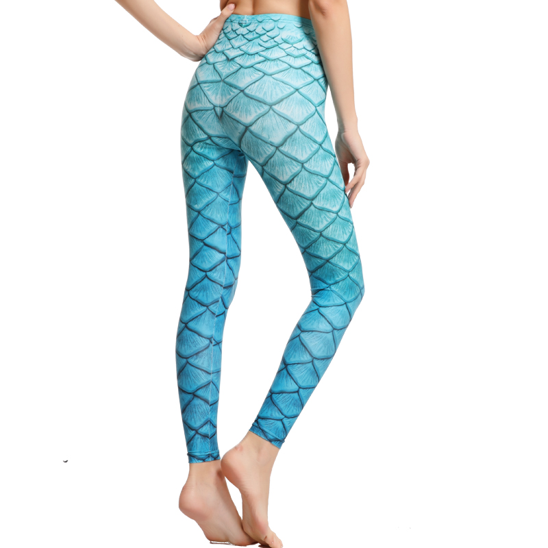 Quần Rashguard Mermaid Blue Gradient 4 Quần Rashguard Mermaid Blue Gradient - Ảnh 4