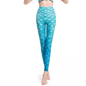 Quần Rashguard Mermaid Blue Gradient