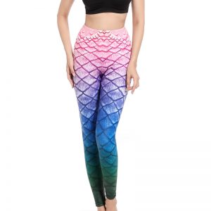 Quần Rashguard Mermaid Pink Gradient