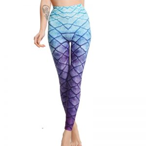 Quần Rashguard Mermaid Purple Gradient