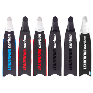 Chân nhái Leaderfins Pure Carbon Logo
