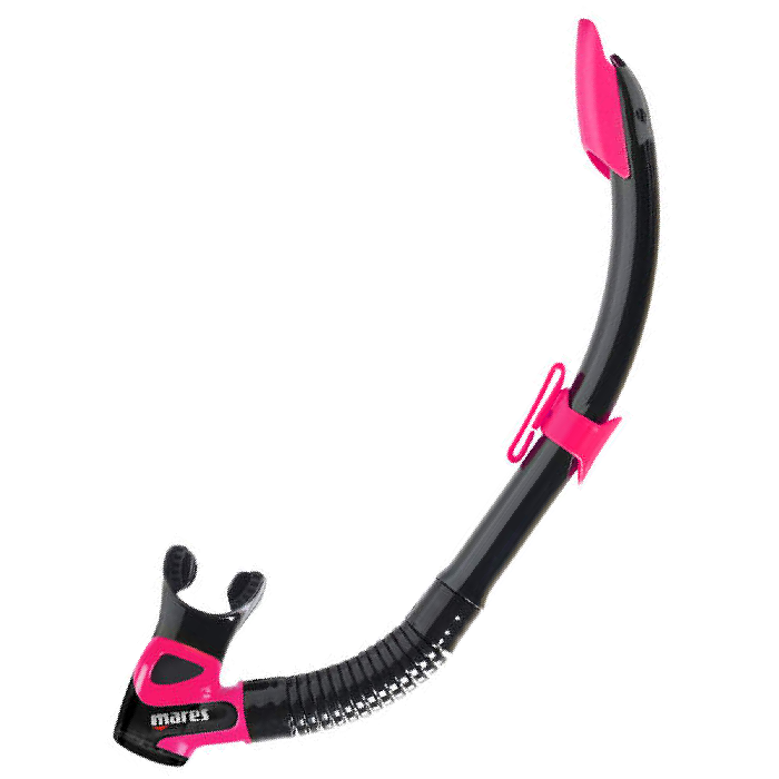 Ống thở Mares Rebel Splash 3 Ống thở Mares Rebel Splash Black Pink