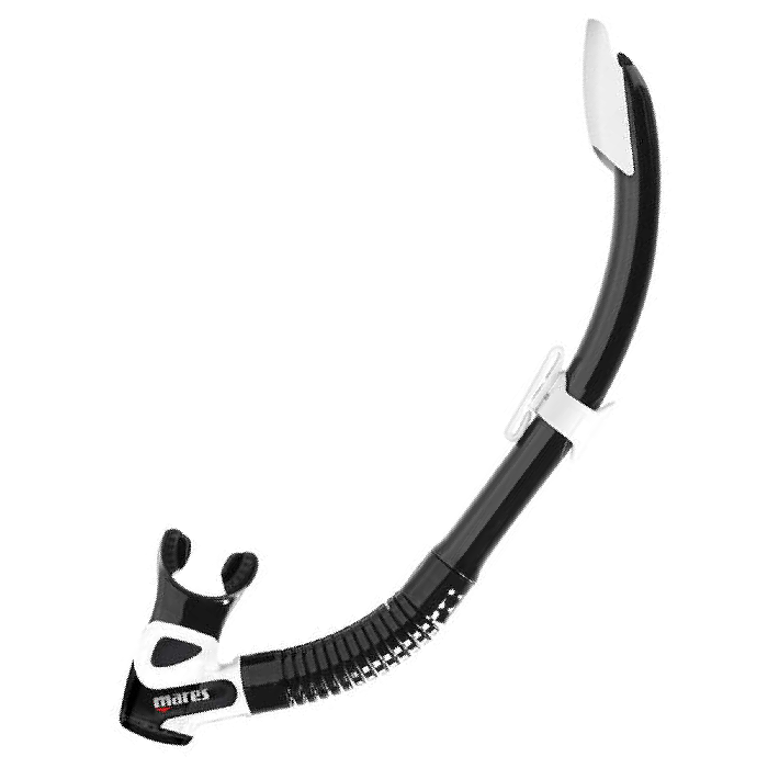 Ống thở Mares Rebel Splash 2 Ống thở Mares Rebel Splash Black White