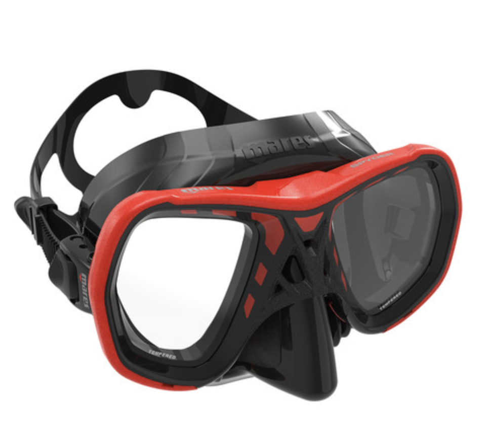 Kính lặn Mares Spyder 5 Kính lặn Mares Spyder Black Red
