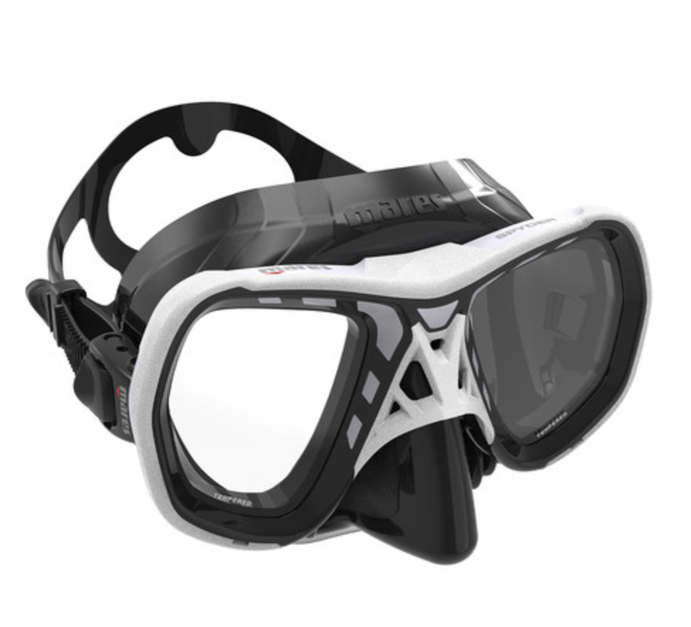Kính lặn Mares Spyder 6 Kính lặn Mares Spyder Black White